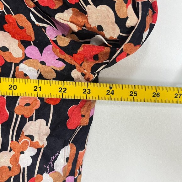 $375 NWOT See By Chloé Floral Top Blouse Shirt Long Sleeve Size 42 Button Up - Picture 10 of 12